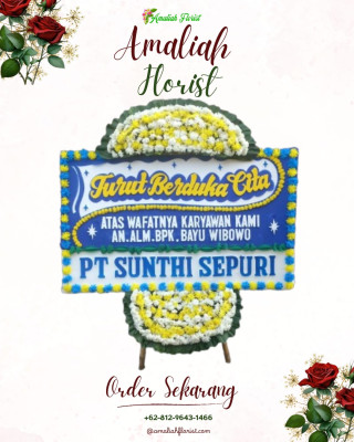 Papan Bunga Duka di Tabang