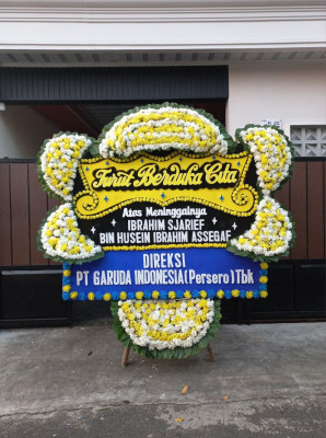 Papan Bunga Duka di Tabang