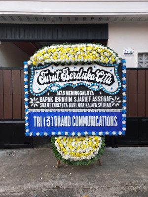 Papan Bunga Duka di Tabang